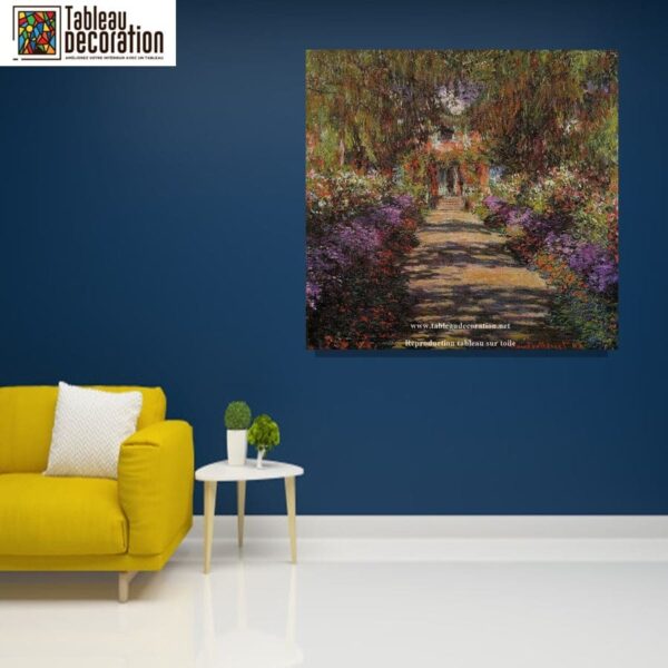 L’avenue de Giverny – Claude Monet Claude Monet 70x70 3