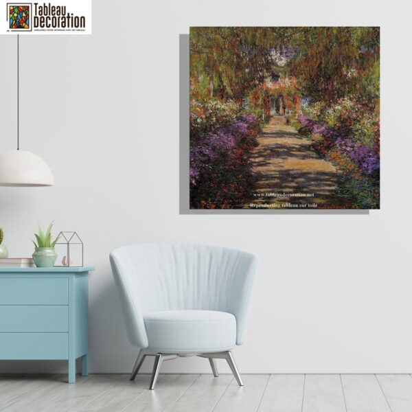 L’avenue de Giverny – Claude Monet Claude Monet 70x70 4