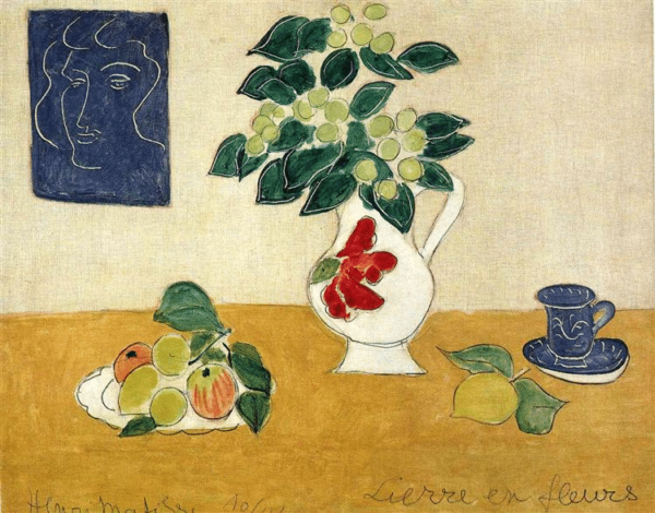 Lierre en fleur – Matisse Henri Matisse 85x75