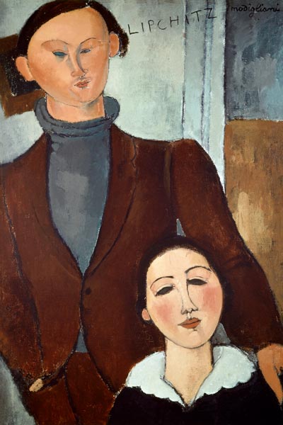 Jacques Lipschitz et son épouse – Amedeo Modigliani Amedeo Modigliani 70x105