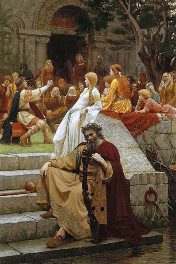 Lauriers fanés – Edmund Leighton Edmund Leighton 70x105