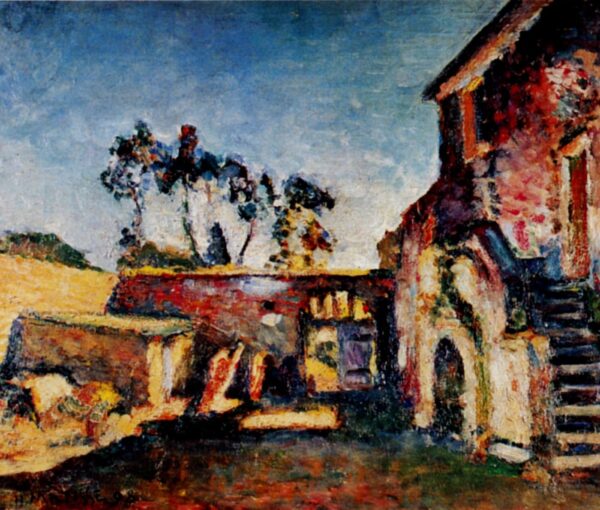 La cour du moulin – Matisse Henri Matisse 85x75