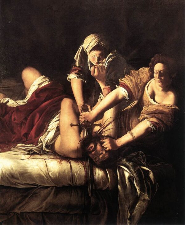 Judith décapitant Holopherne – Artemisia Gentileschi Artemisia Gentileschi 70x85