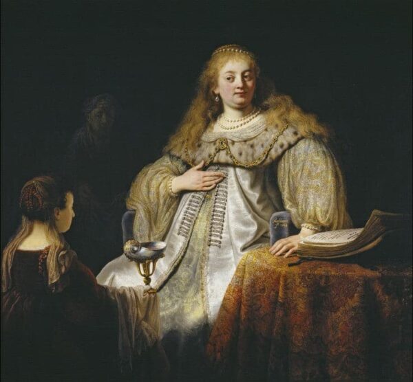 Judith au banquet d’Holopherne – Rembrandt van Rijn Rembrandt van Rijn 70x70