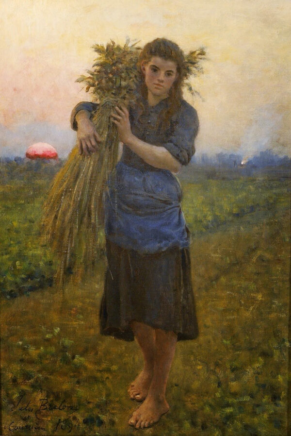 Gleaner – Jules Breton Jules Breton 70x105