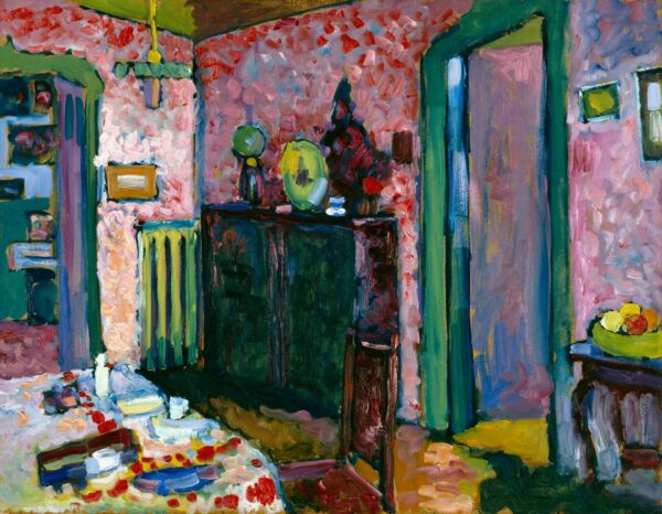 Ma salle à manger – Vassily Kandinsk Vassily Kandinsky 85x75