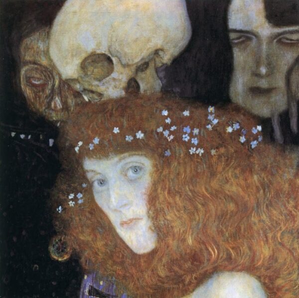 L’Espoir I (Détail) – Gustav Klimt Gustav Klimt 70x70