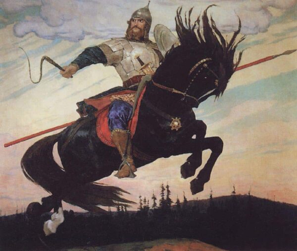 Galopade chevaleresque – Viktor Vasnetsov Viktor Vasnetsov