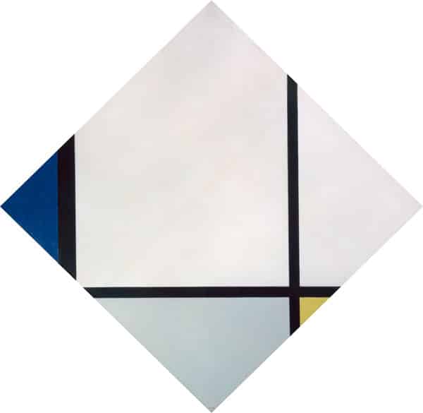 Composition I – Mondrian Piet Mondrian 70x70