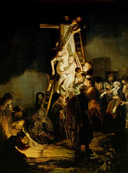 La descente de la croix – Rembrandt van Rijn Rembrandt van Rijn 70x105