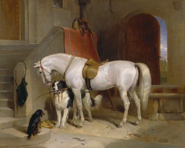 Favourites, la propriété de S.A.R. le prince George de Cambridge – Edwin Landseer Edwin Landseer 85x75