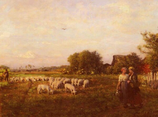 Le Berger – Jules-Breton Jules Breton 85x75