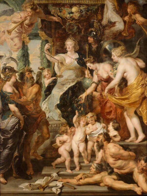 Cycle de Médicis : La régence heureuse – Peter Paul Rubens Peter Paul Rubens 70x85