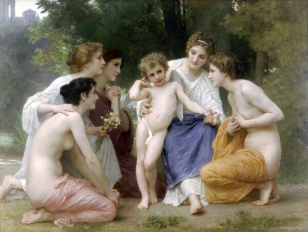 Ladmiration – William Bouguereau William Bouguereau 85x75