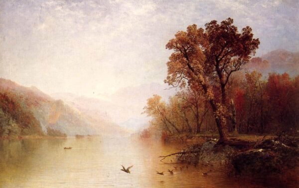 Lac George – John Frederick Kensett John Frederick Kensett 105x70