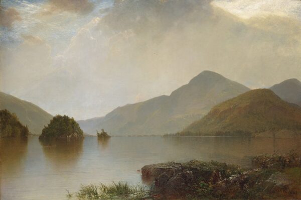 Lake George of John Frederick Kensett John Frederick Kensett 105x70