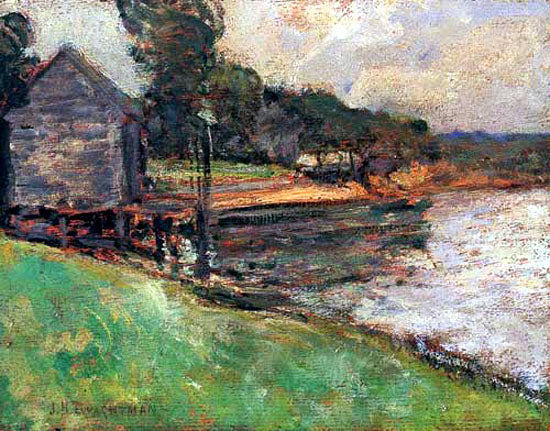 Landscape – John Henry Twachtman John Henry Twachtman 85x75