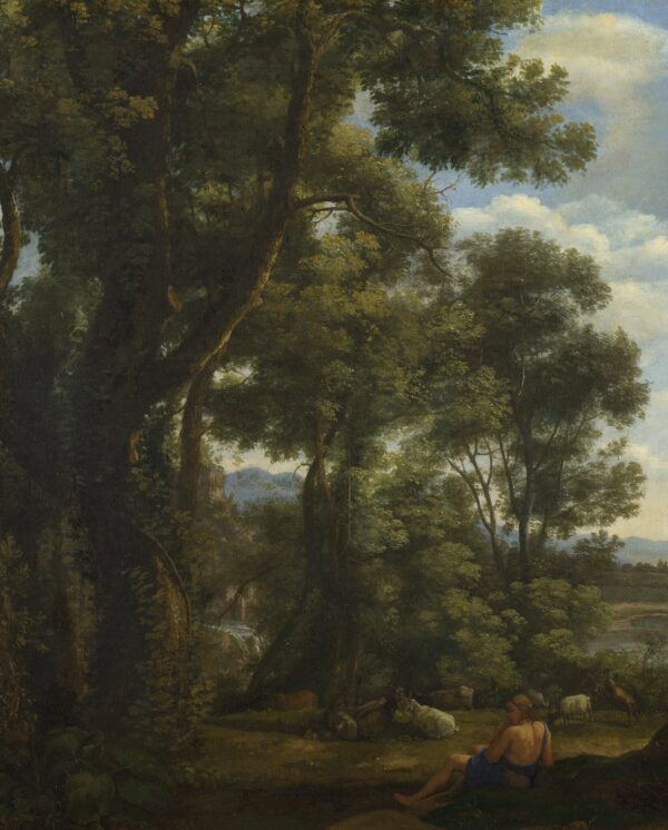 Landscape with Goatherd – Claude Lorrain Claude Lorrain 70x85