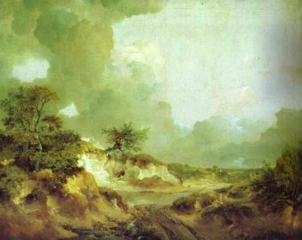 Landscape with Sandpit – Thomas Gainsborough Thomas Gainsborough