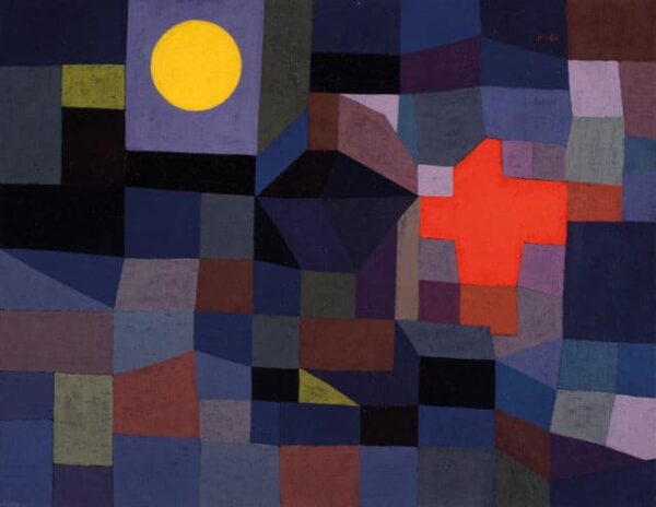 feu à la pleine lune – Paul Klee Paul Klee