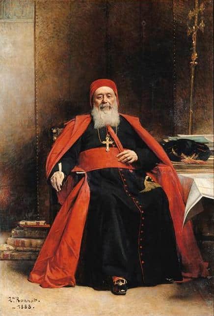 Le cardinal Charles Lavigerie – Léon Bonnat Léon Bonnat 70x105