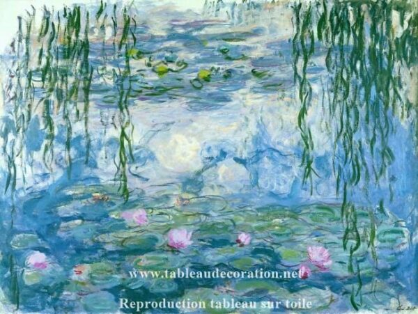 Nymphéas – Tableau Monet Claude Monet 85x75