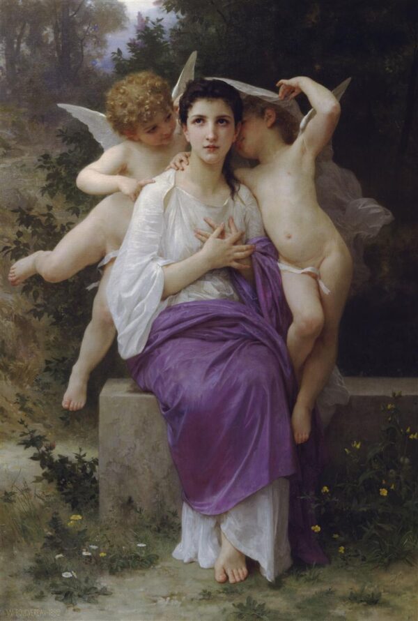 Leveil Heart – William Bouguereau William Bouguereau 70x105