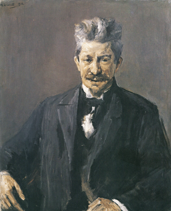 Portrait de Georg Brandes – Max Liebermann Max Liebermann 70x85