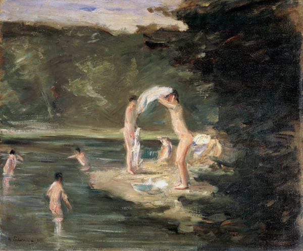 Garçons baignant – Max Liebermann Max Liebermann 85x75