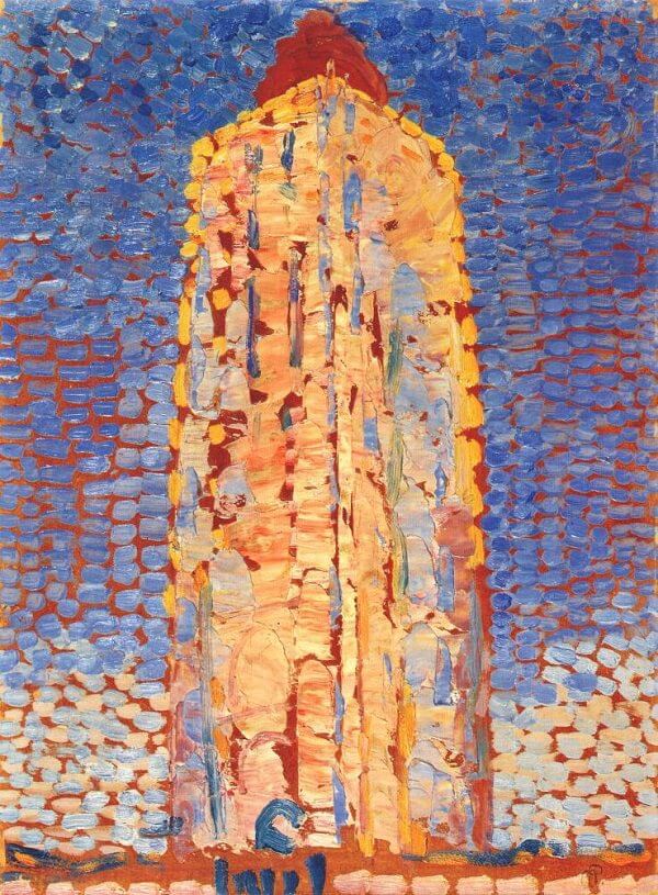 Phare à Westkapelle – Mondrian Piet Mondrian 70x105