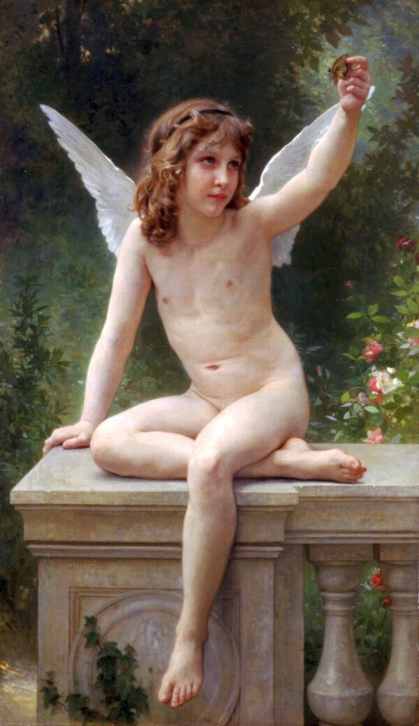 L’amour dans le look – William Bouguereau William Bouguereau 70x120