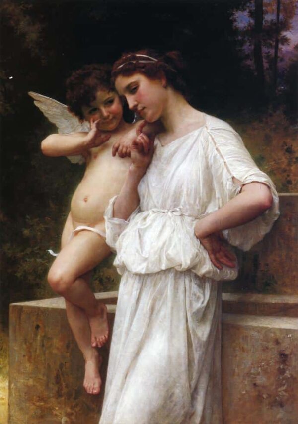 Scerets d’amour – William Bouguereau William Bouguereau 70x105