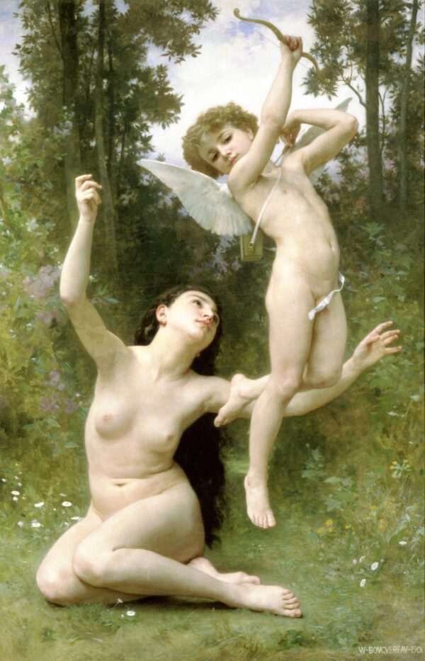 L’amour s’envole – William Bouguereau William Bouguereau 70x105