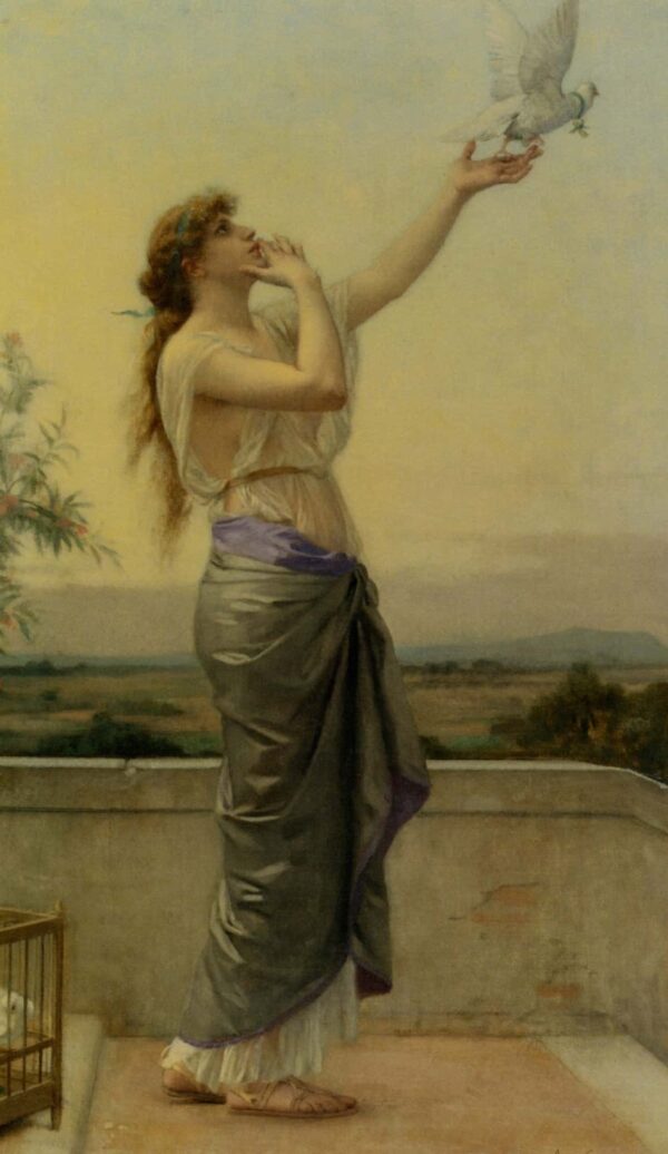 Messager de l’amour – Alexandre Cabanel Alexandre Cabanel 70x120