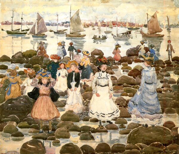 Low Tide, Beachmont – Maurice Prendergast Maurice Prendergast