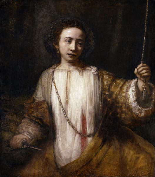 Lucretia – Rembrandt van Rijn Rembrandt van Rijn 70x70