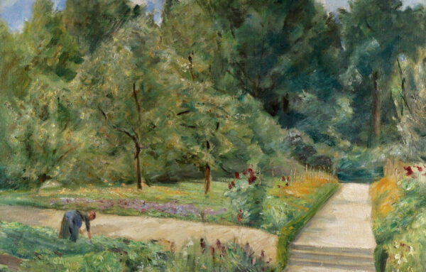 Le jardin de Wannsee après l’ouest – Max Liebermann Max Liebermann 105x70