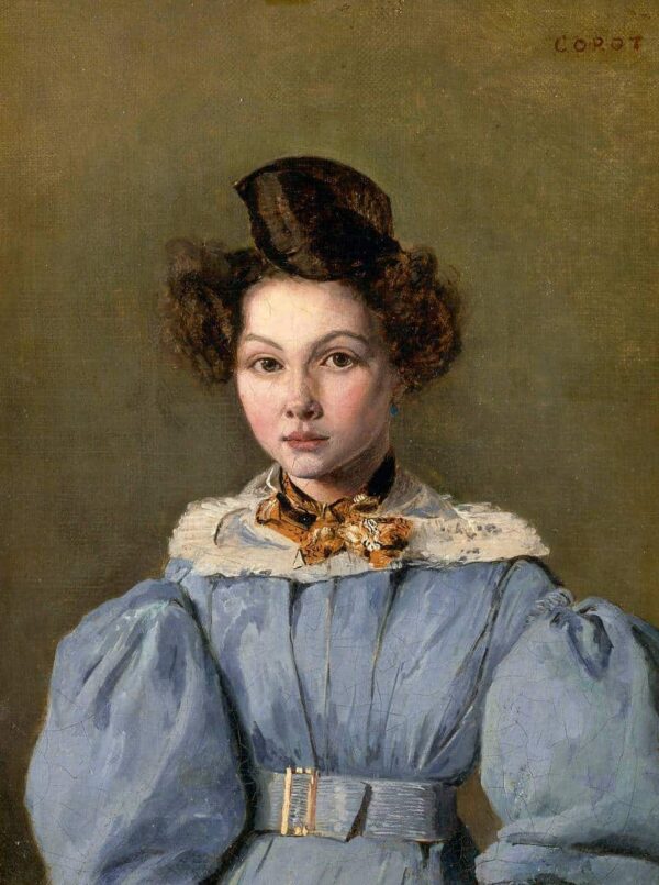 Portrait de Marie-Louise Laure Sennegon, 1831 – Camille Corot Camille Corot 70x85