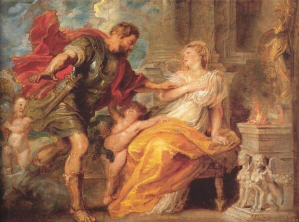 Mars et Rhea Silvia – Peter Paul Rubens Peter Paul Rubens 85x75