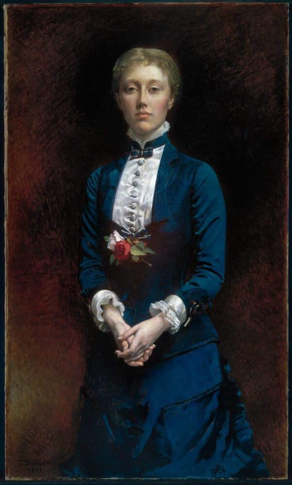 Mary Sears (later Mrs. Francis Shaw) – Léon Bonnat Léon Bonnat 70x120