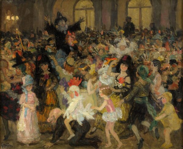 Bal masqué à Paris – Jules Grün Jules Grün 85x75