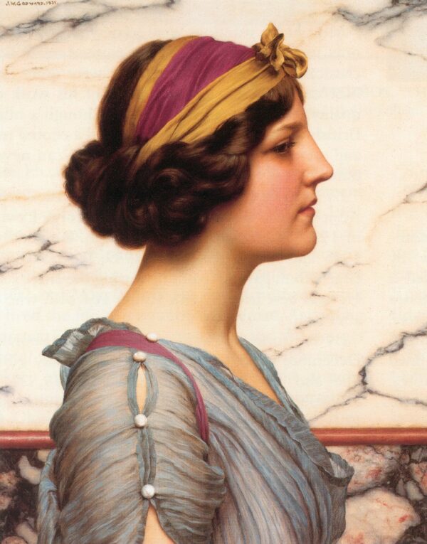 Megilla – John William Godward John William Godward 70x85