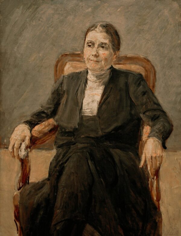 Portrait de Marthe Liebermann – Max Liebermann Max Liebermann 70x85