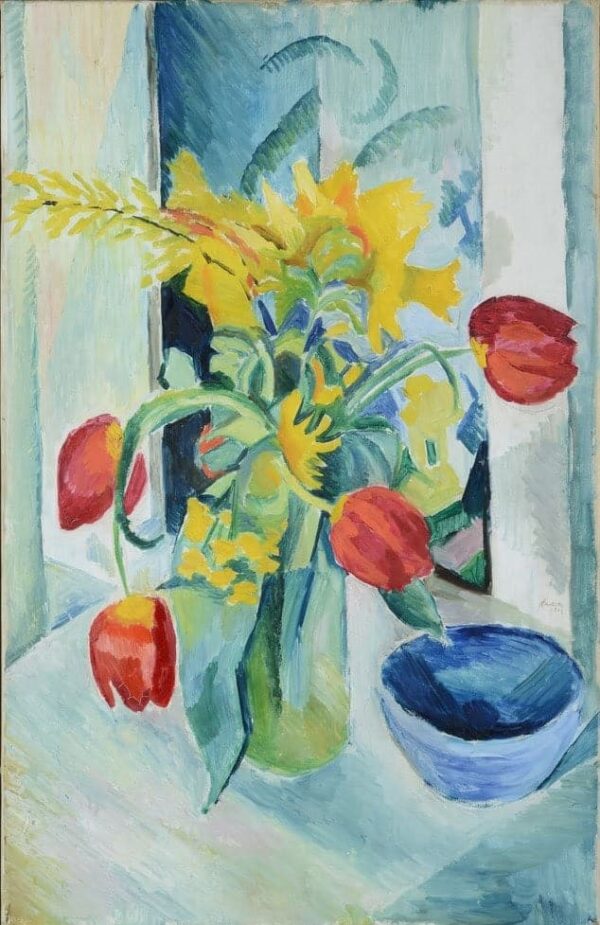 Nature morte avec des tulipes – August Macke August Macke 70x105