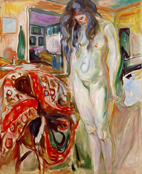 Modèle au fauteuil en osier I – Edvard Munch Edvard Munch 70x85