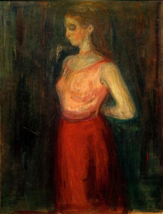 Étude de modèle – Edvard Munch Edvard Munch 70x85