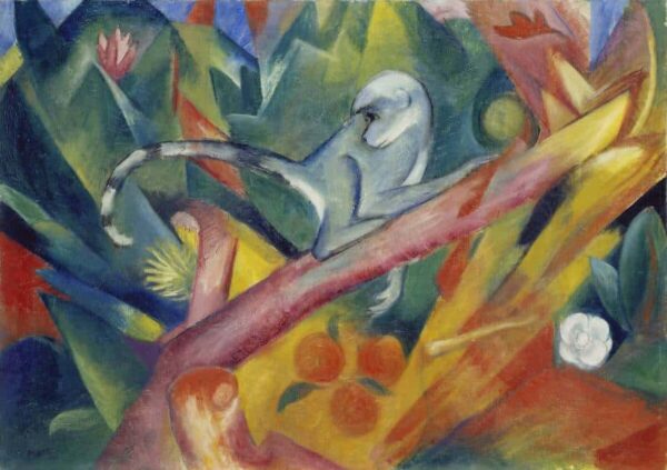 Le singe – Franz Marc Franz Marc 105x70