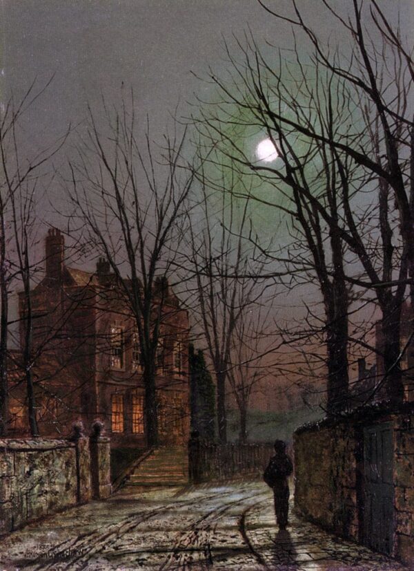 Clair de lune – John atkinson grimshaw John Atkinson Grimshaw 70x105