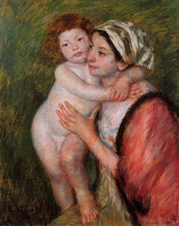 Mère et enfant – Mary Cassatt Mary Cassatt 70x85