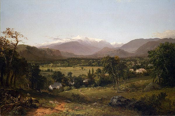 Le Mont Washington depuis la vallée de Conway – John Frederick Kensett John Frederick Kensett 105x70